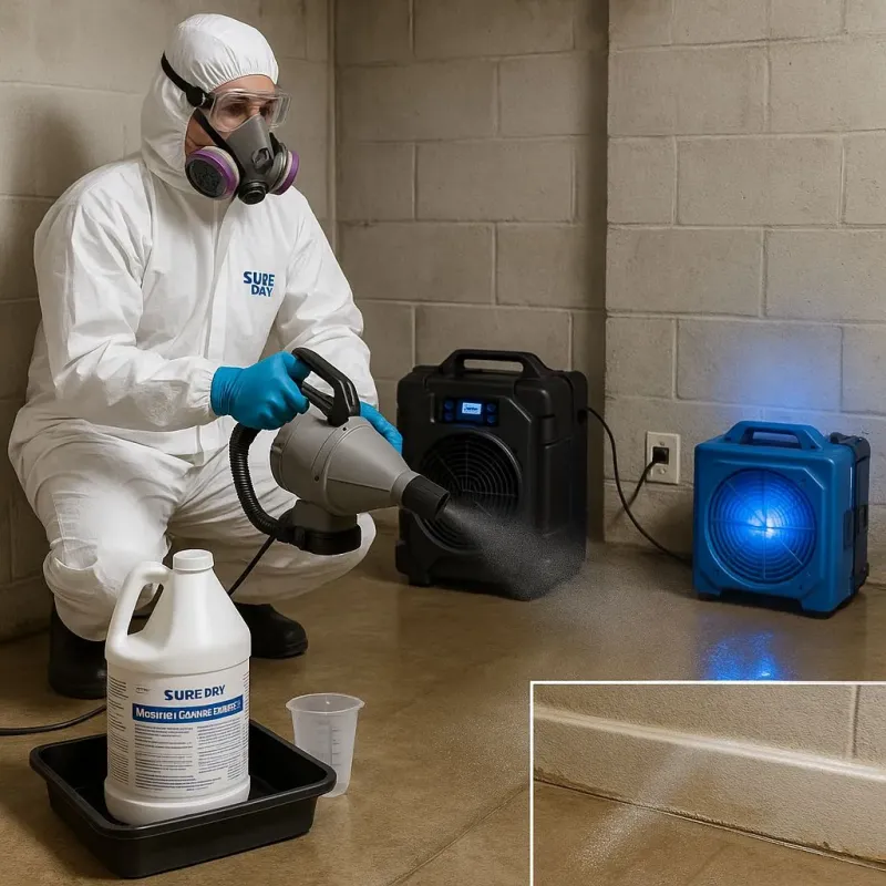 Sanitization and Odor Removal process in Roseland, CA