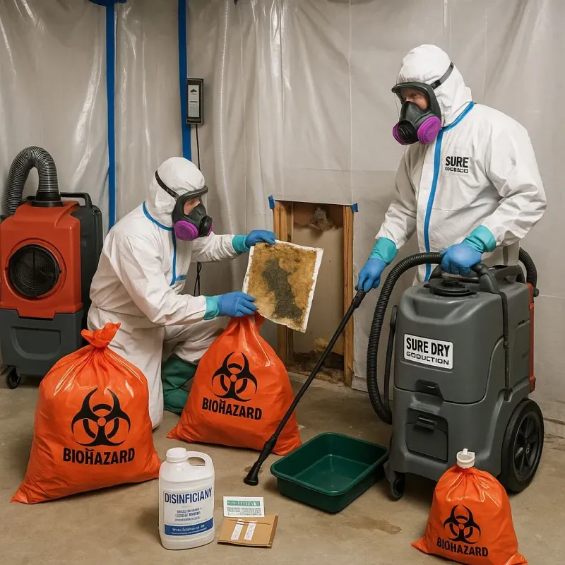 Contaminated Water Handling Protocols process in Roseland, CA