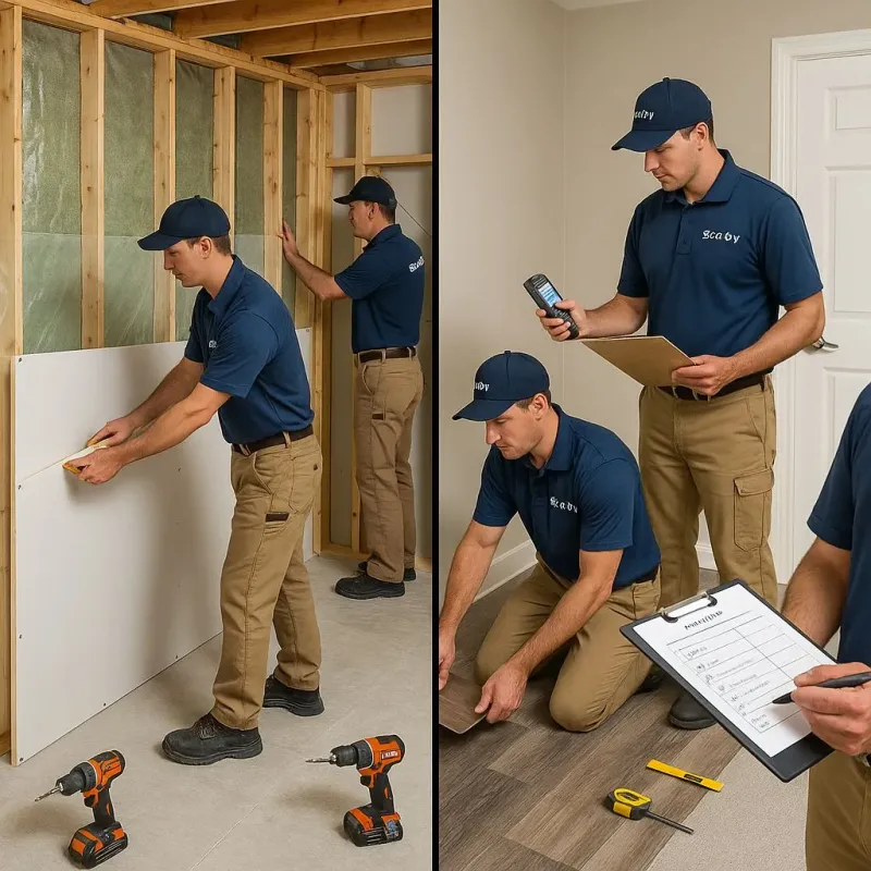 Repairs and Reconstruction process in Roseland, CA
