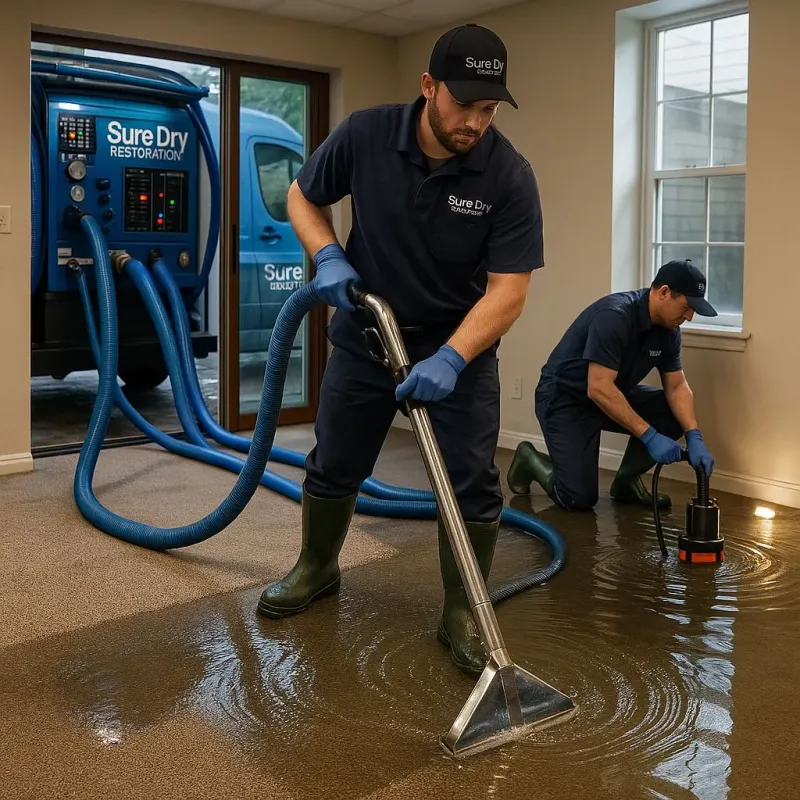 Water Extraction and Removal process in Roseland, CA
